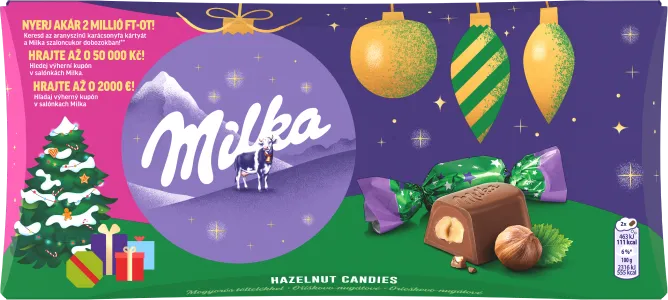 Milka Salónky orieškové